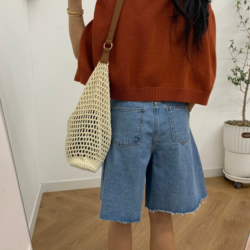 2026 로파 Y2K 패션 솔리드 플리츠 배기 여름 여 - Embroidery Jeans 리뷰 및 가격