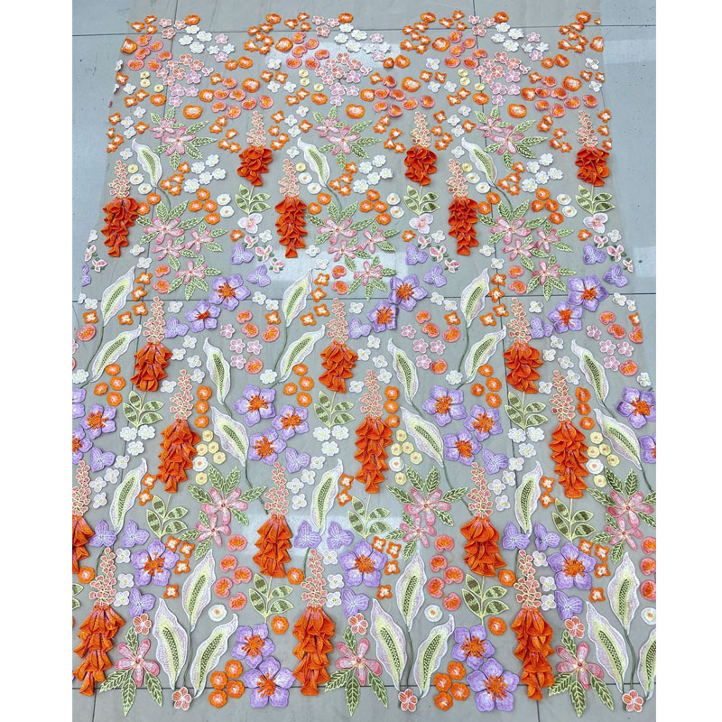 고밀도 노란색 풍경 핸드 네일 플라워 3D 화려한 자수 - Embroidery Yellow Dress 리뷰 및 가격