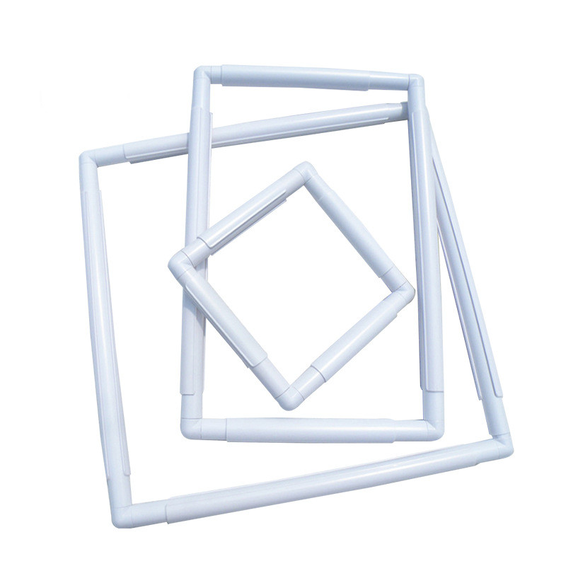사각형 모양 자수 프레임 세트 플라스틱 크로스 스티치  - Embroidery Hoop Square 리뷰 및 가격