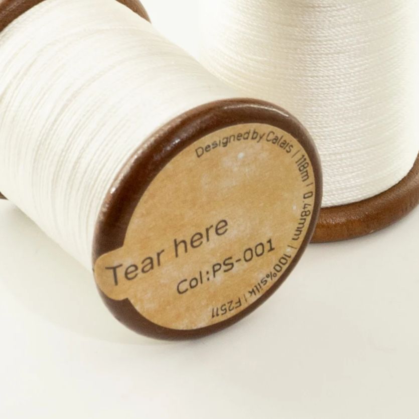 칼레 럭스 순수 실크 실 0.48mm 초부드러운 천연  - Embroidery Thread 리뷰 및 가격