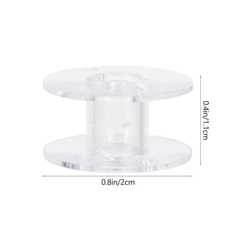 60개 재봉틀 보빈 투명 플라스틱 보빈 스풀 가정용 재 - Embroidery Thread 리뷰 및 가격