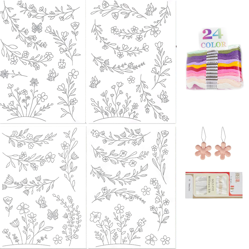 수용성 자수 안정제 종이 스틱 스티치 워시 어웨이 시트 - Embroidery For Beginners 리뷰 및 가격