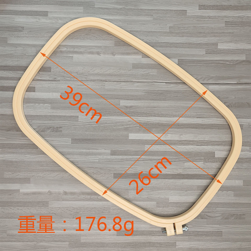 무작위 컬러 스퀘어 서클 핸드 바느질 액세서리 조정 가 - Embroidery Hoop Square 리뷰 및 가격