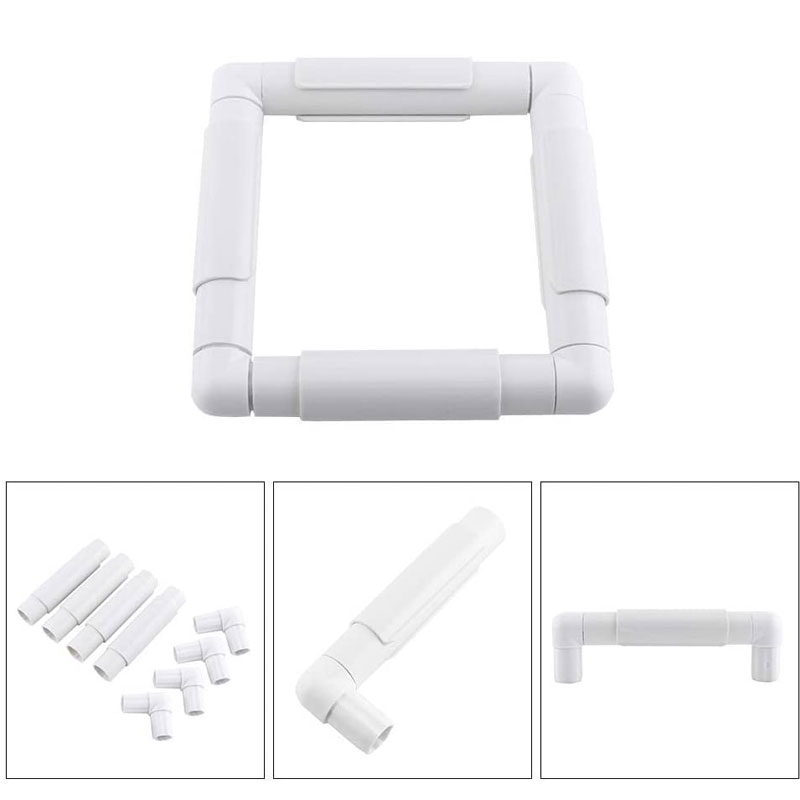 사각형 자수 프레임 사각형 DIY 자수 후프 플라스틱  - Embroidery Hoop Square 리뷰 및 가격