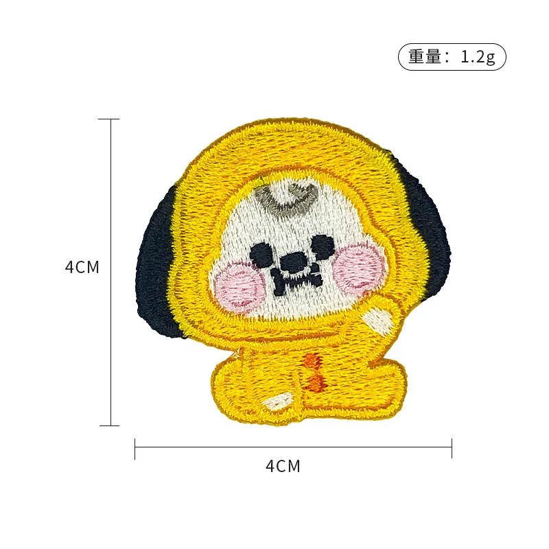 라인프렌즈 BT21 모든 캐릭터 자수 자가 접착 패치, - Embroidery Patch 리뷰 및 가격