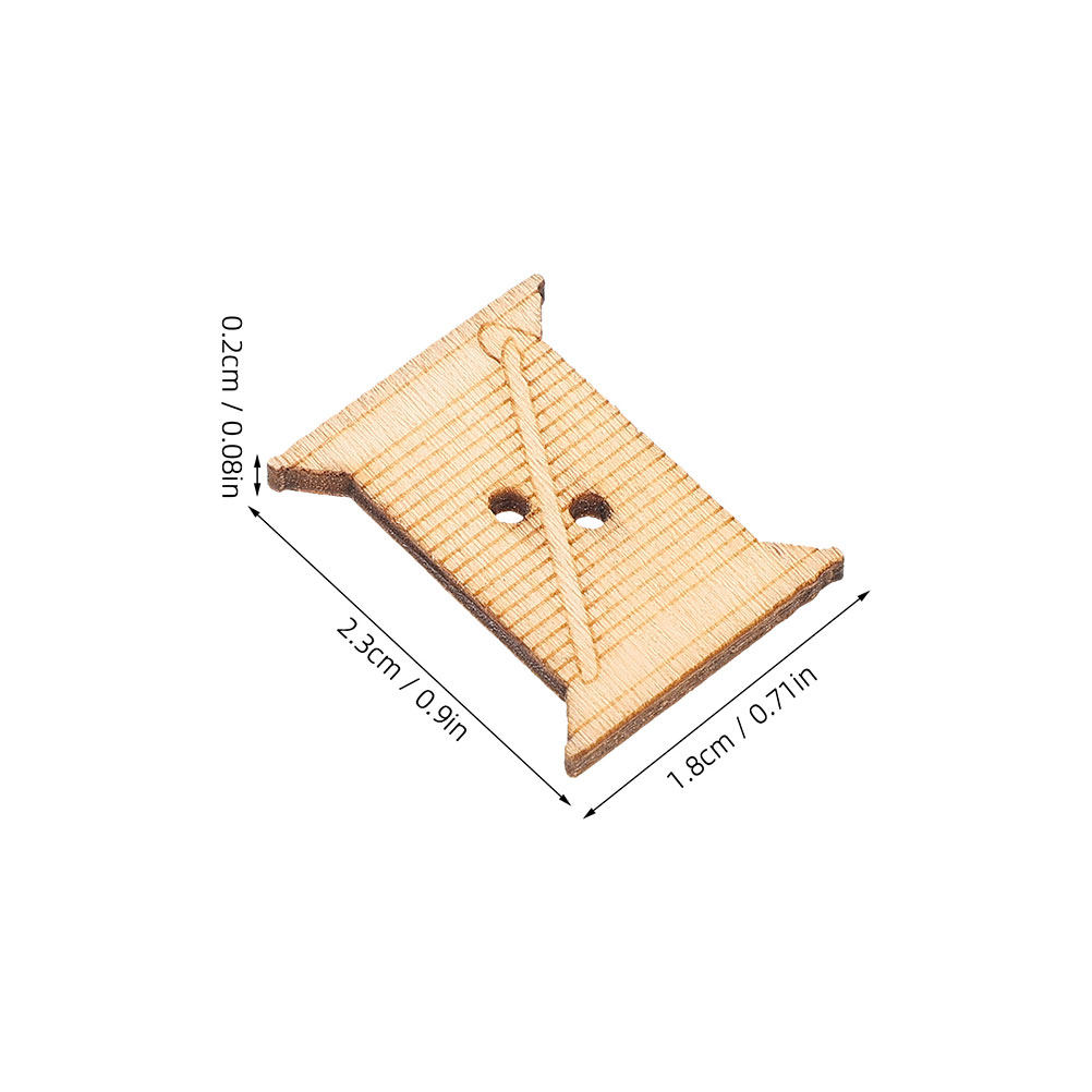 100개 나무 재질 재봉틀 실 보빈, 천연색 실 감기판 - Embroidery Thread 리뷰 및 가격