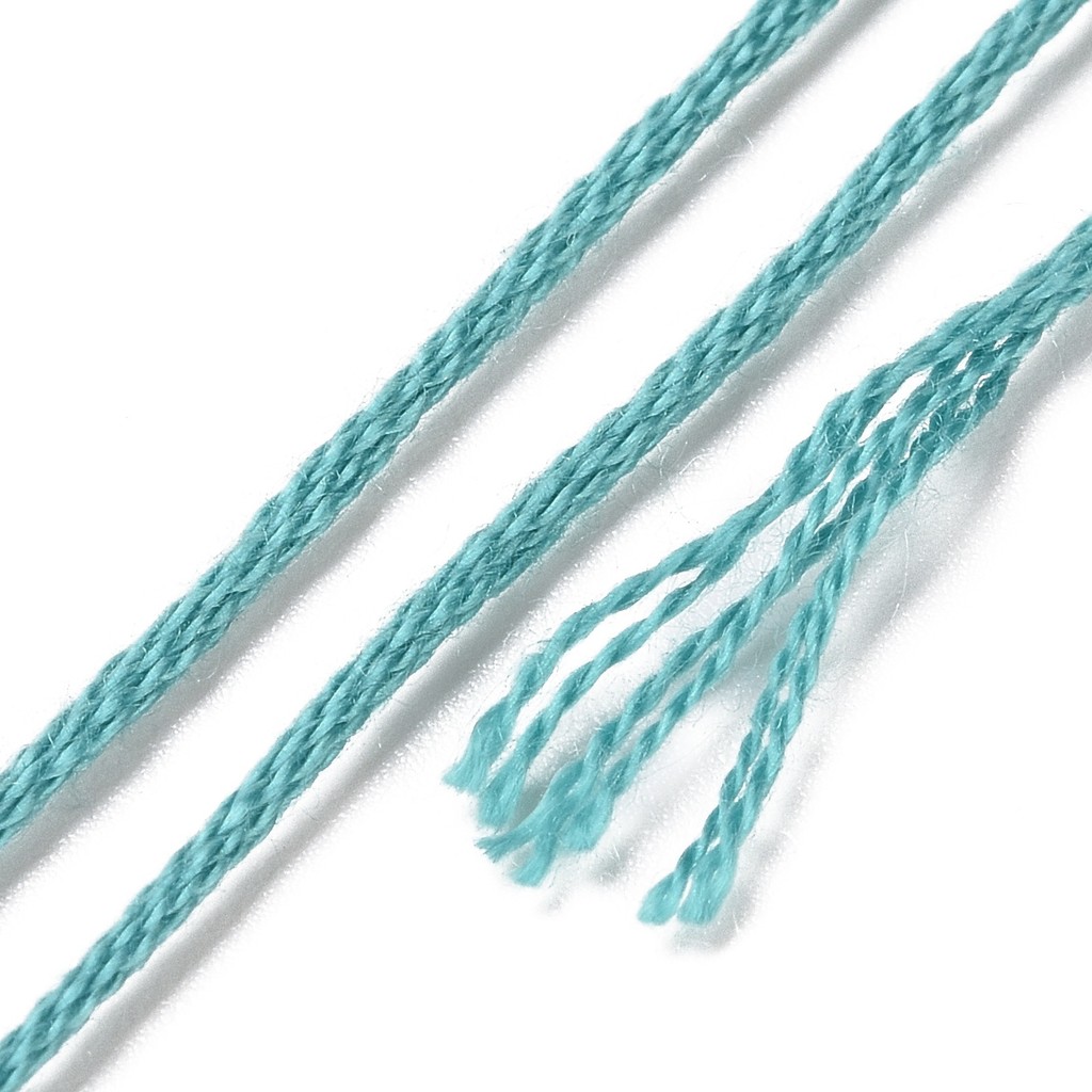 1세트 8가닥 0.5mm 6겹 폴리에스터 자수실 비즈  - Embroidery Thread 리뷰 및 가격